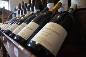 Bouteilles de vin